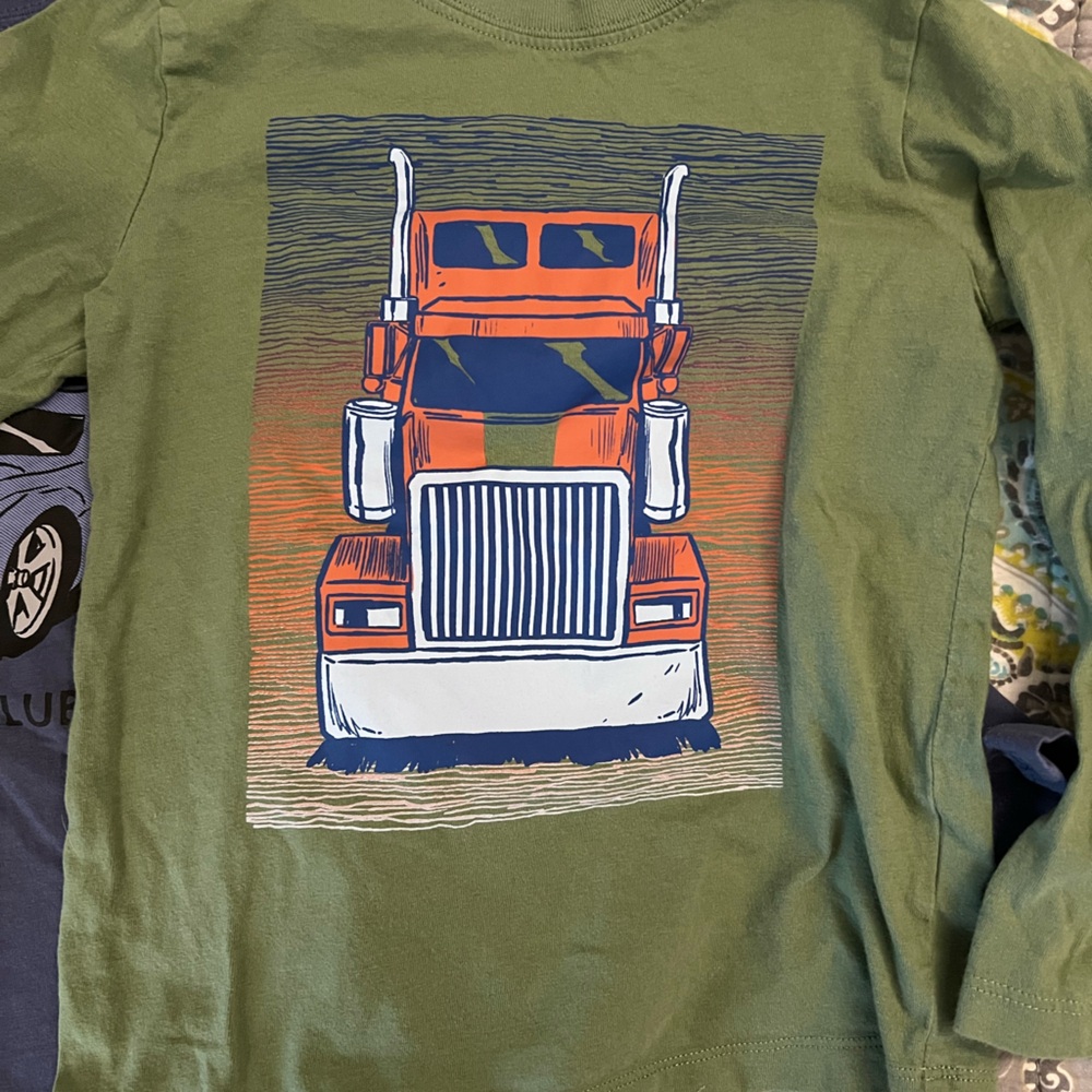 (2) OshKosh 4/4A Long Sleeves - Picture 2 of 4